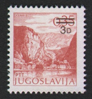 Omiš Poštanska marka Omiš
